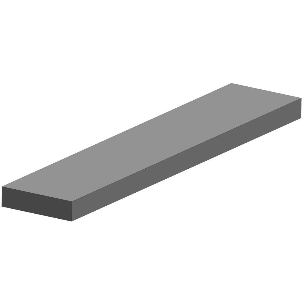 Tērauda plakanais stienis 5x20x2000mm