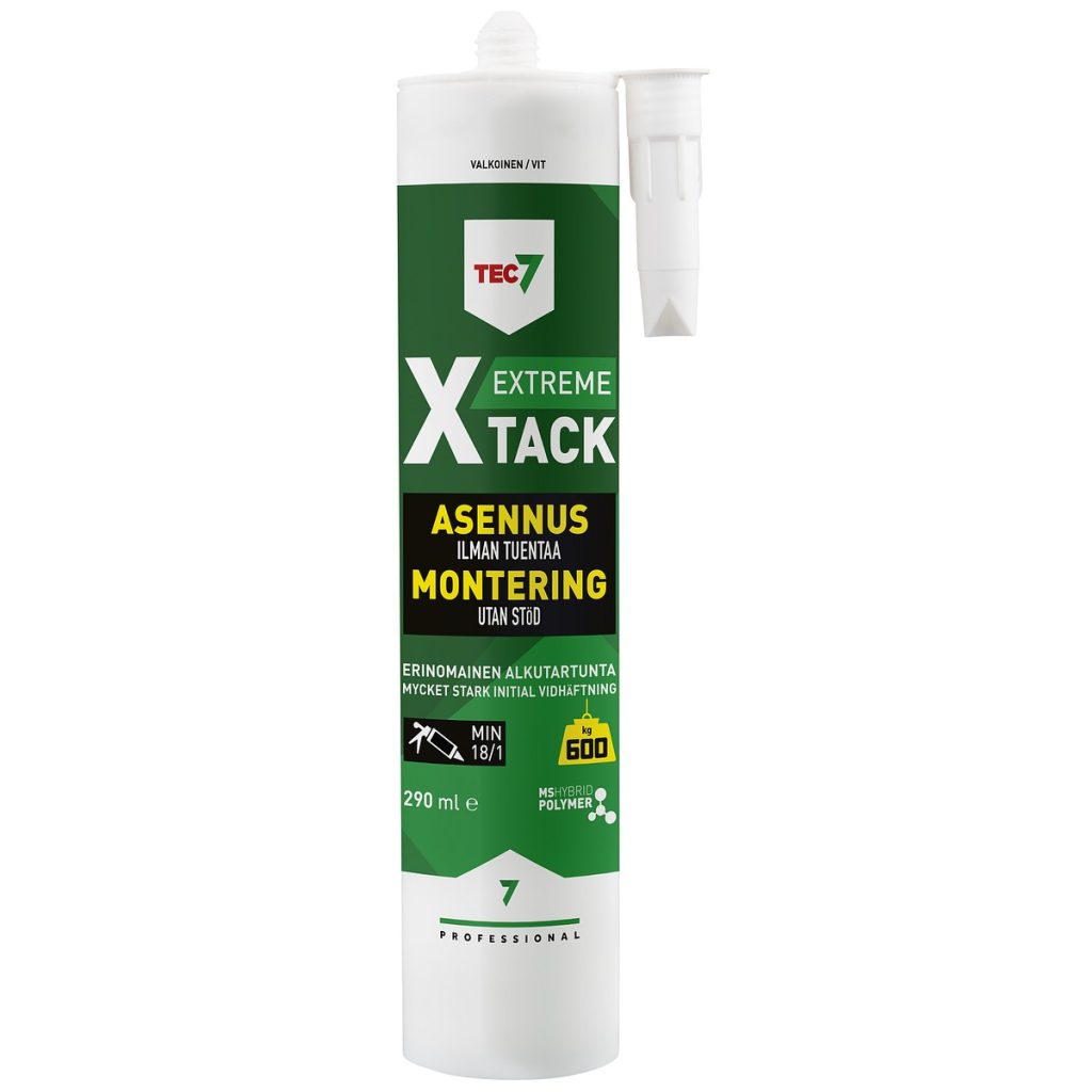 X-TACK MONTĀŽAS LĪME 290ML BALTA