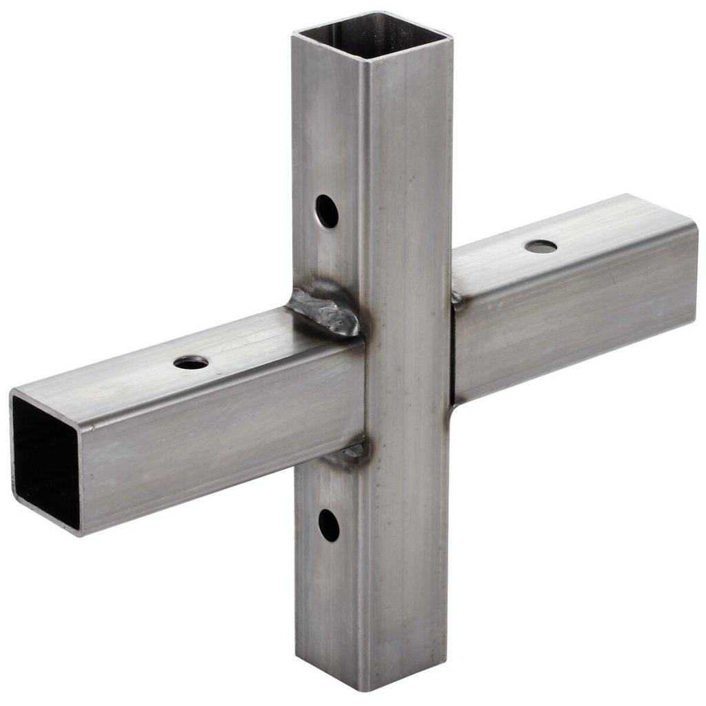 Stūra caurule četru leņķu 35x35x2mm
