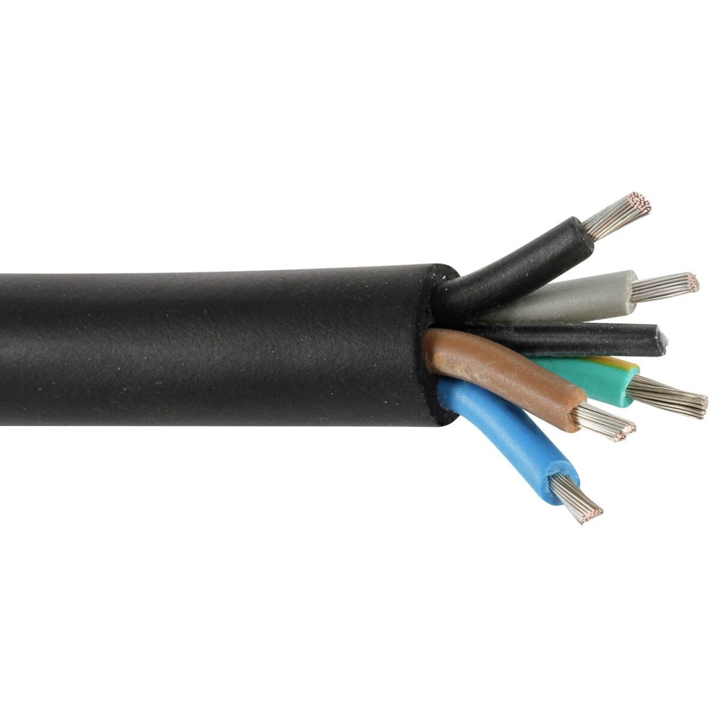 Gumijas kabelis h07rn-f 5×2,5mm tele-fonika