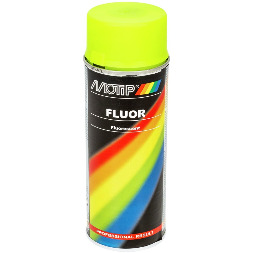 Krāsa fluorīna 400ml dzeltens
