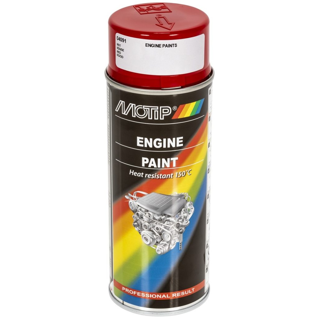 Dzinēja krāsa volvo sarkans 400ml aerosols