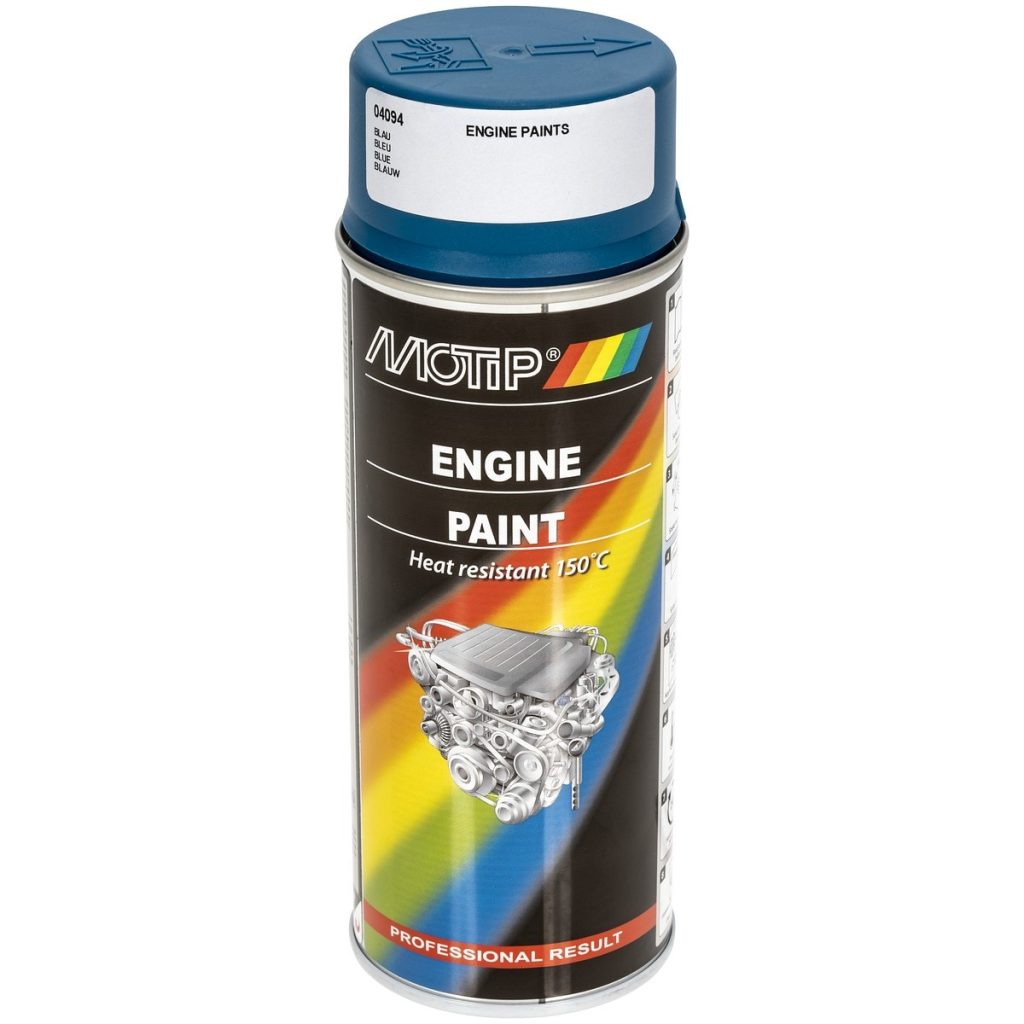 Dzinēja krāsa priekšd zils 400ml aerosols