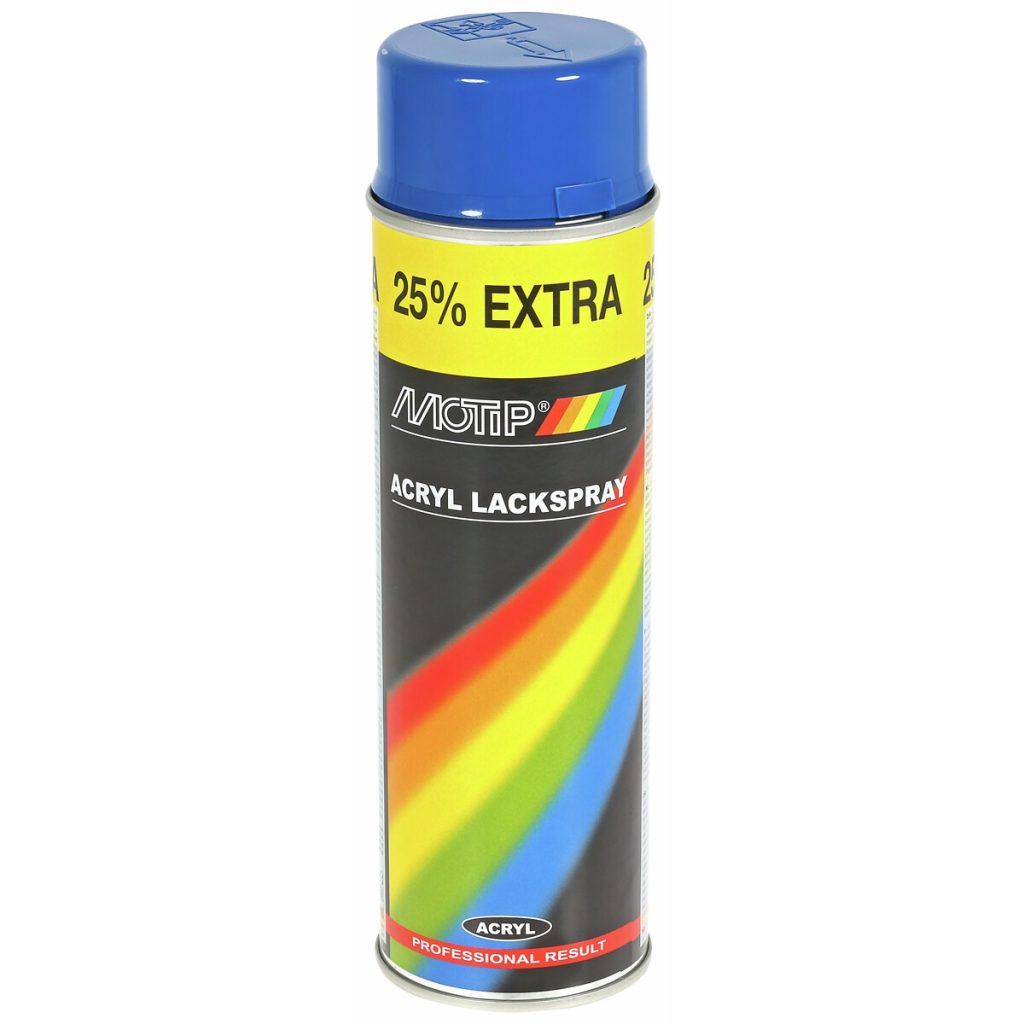 Krāsa zils 500ml akrila aerosols ral5010