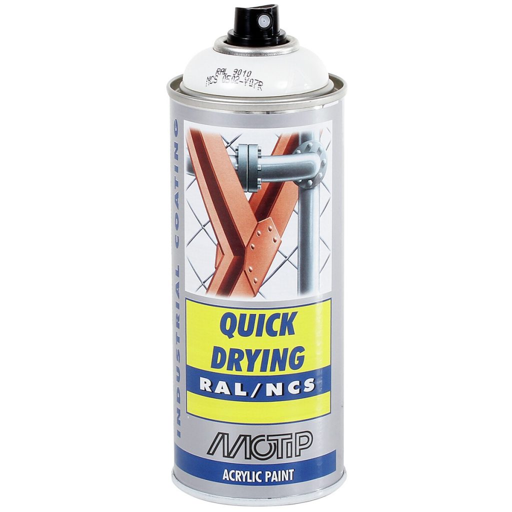 Paint balts ral9010 akr. aerosols 400ml