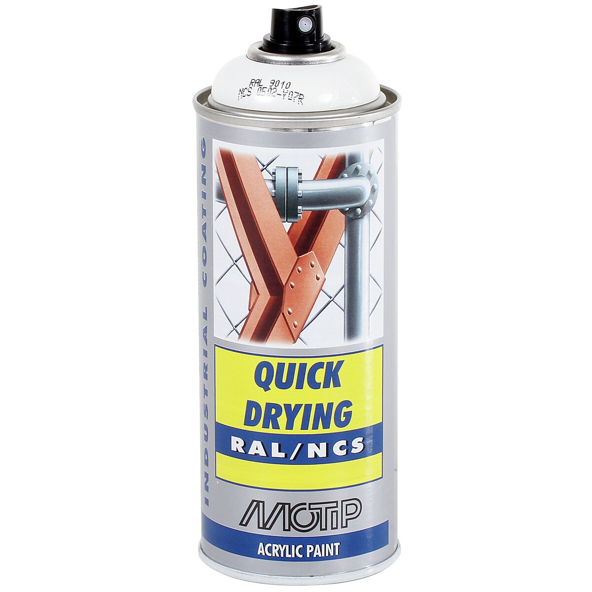 Paint balts ral9010 akr. aerosols 400ml