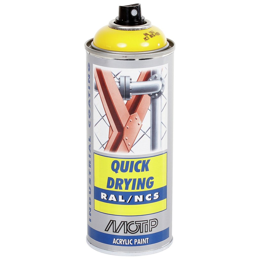 Krāsa dzeltens ral1023 akr. aerosols 400ml