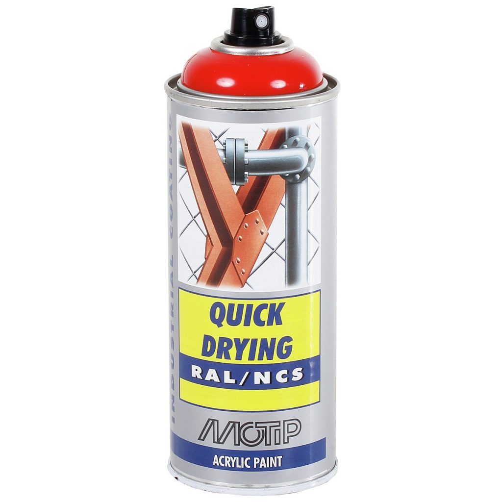 Krāsu izsmidzināšanas līdzeklis sarkans ral3000 akr. 400ml