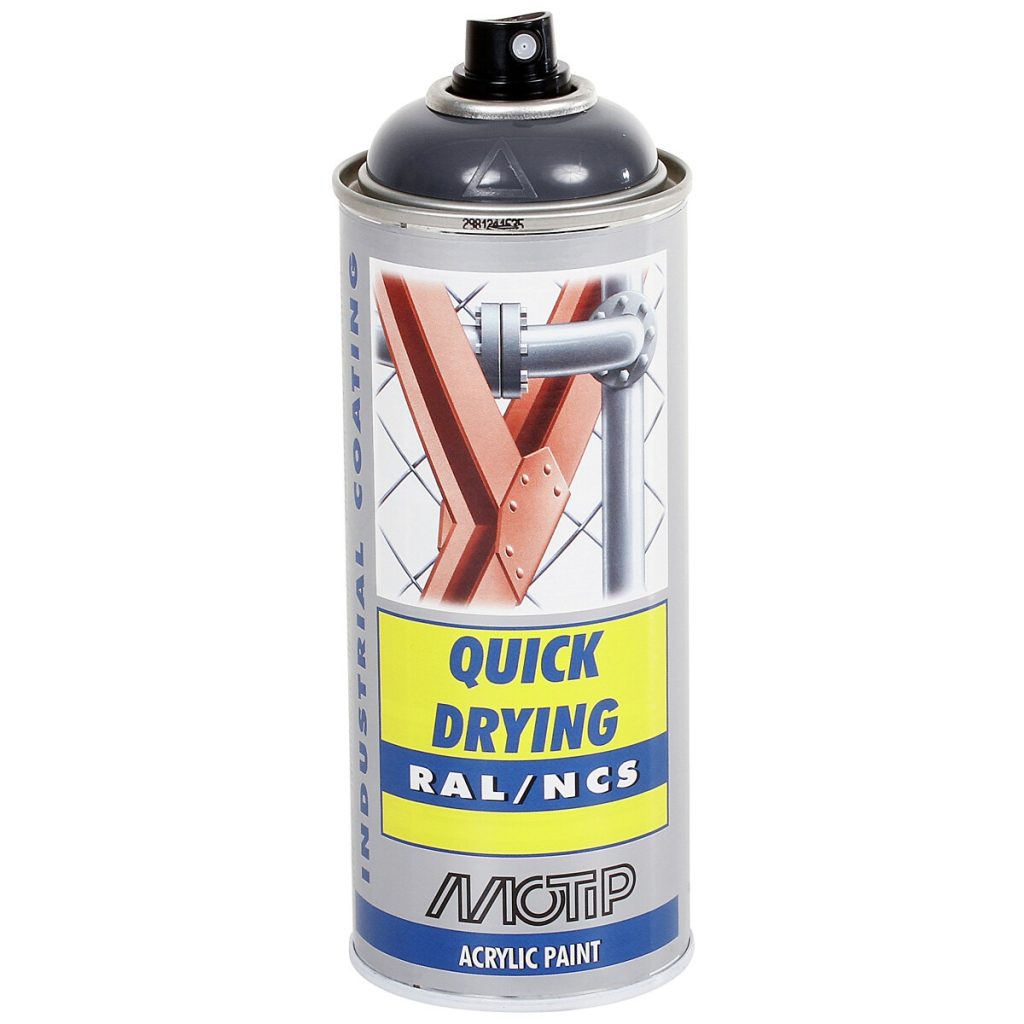 Izsmidzināmā krāsa pelēka gaiša ral7015 akril 400ml