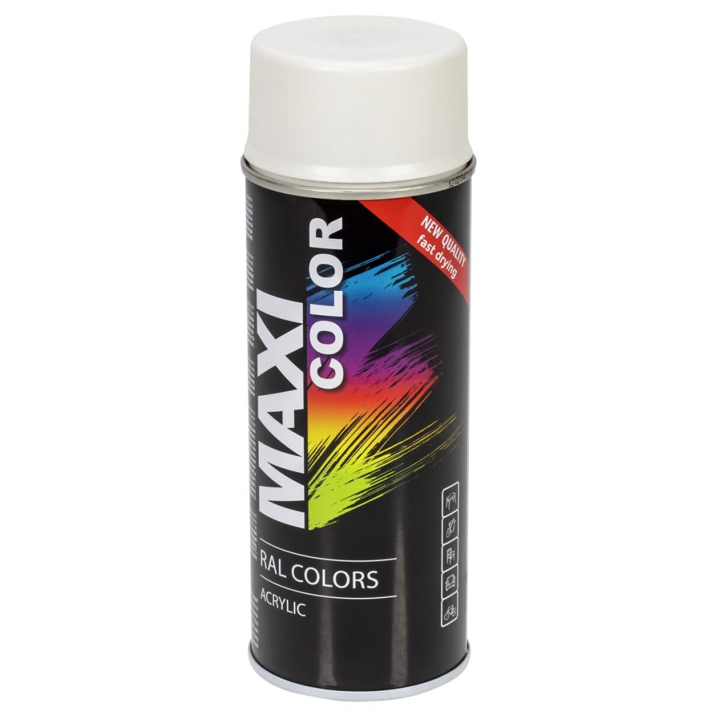 Izsmidzināmā krāsa matēts balts 400ml