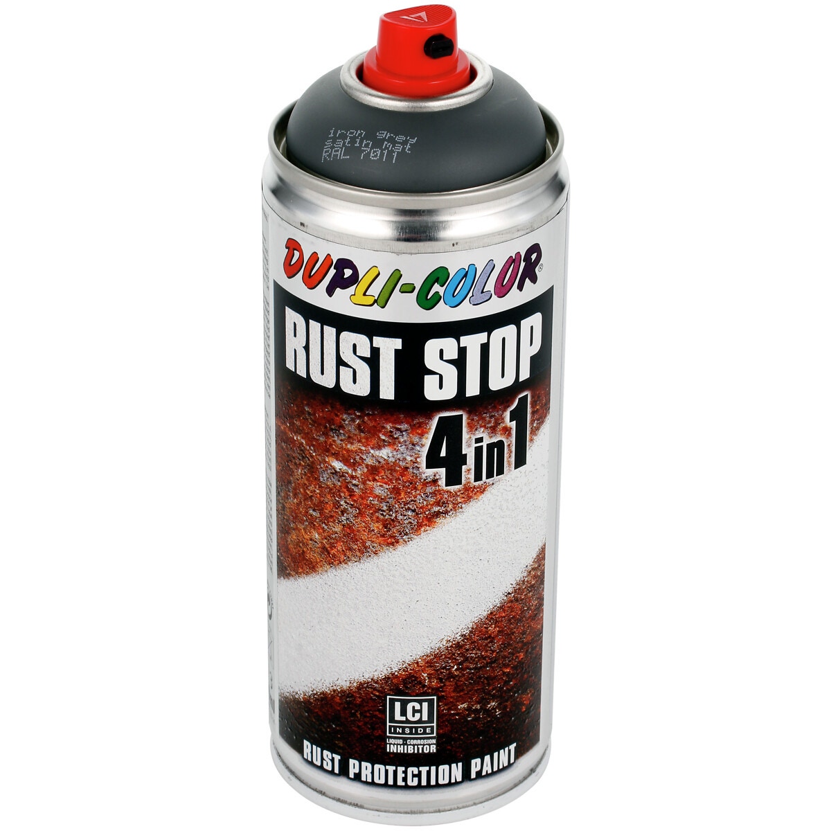 Pretkorozijas krāsa pelēka (RAL 7011), 4 vienā, 400 ml