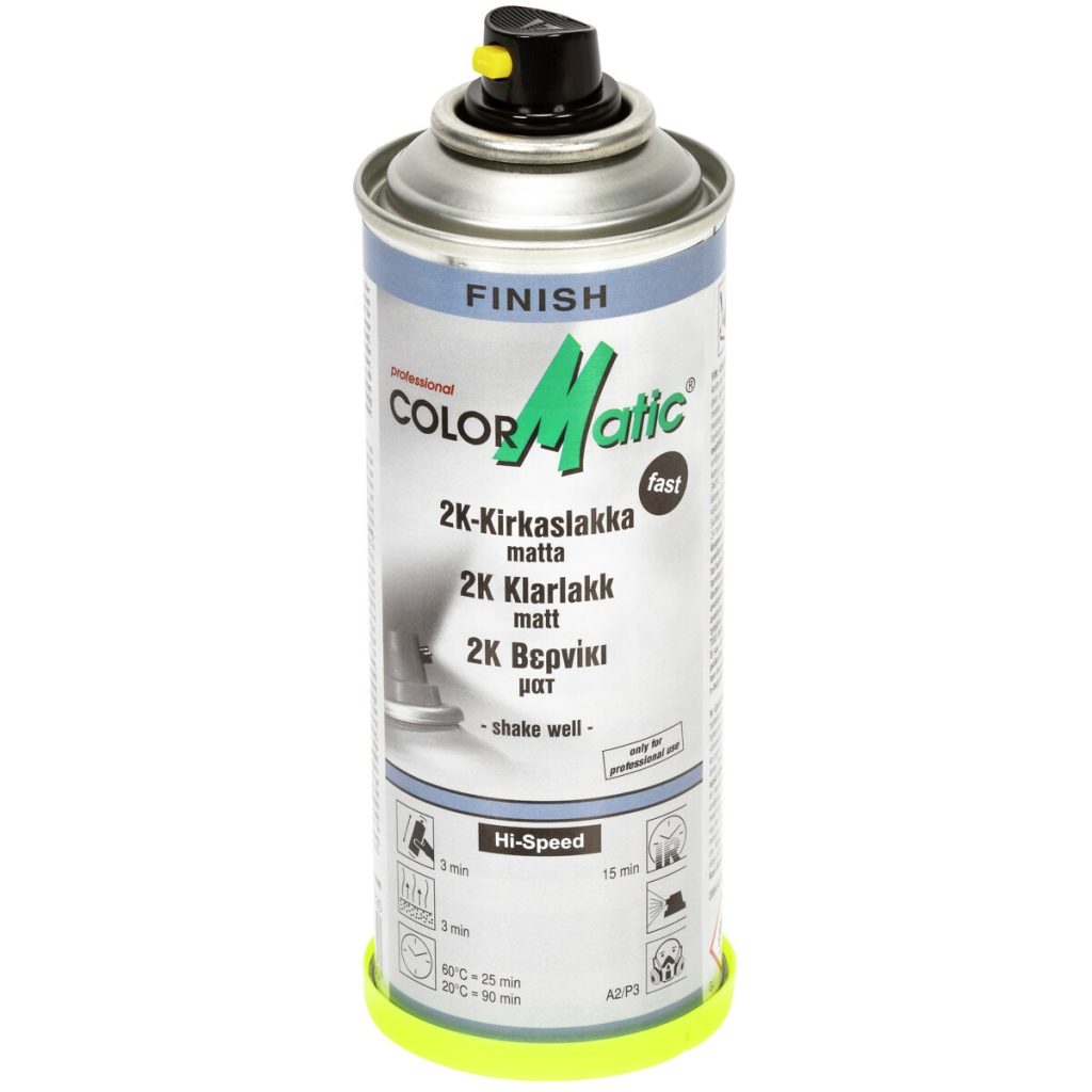 Laka matēta 200ml 2-comp.fast