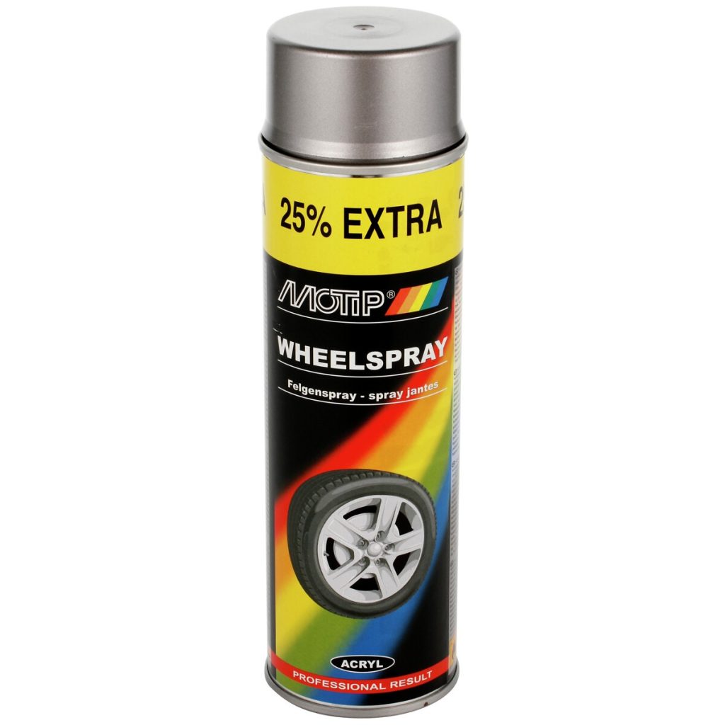Akrila riteņu aerosols tērauda 500ml