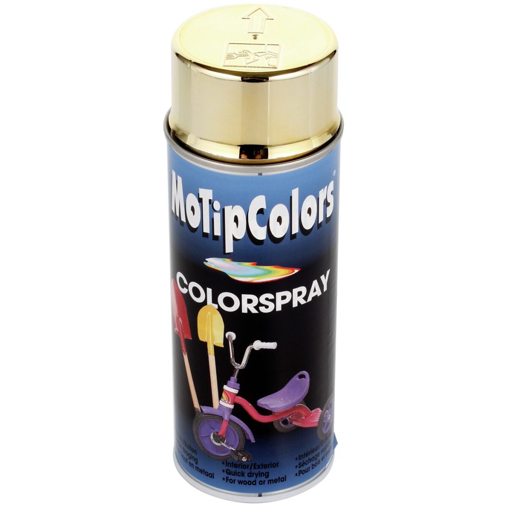 Krāsa zelta hroma aerosols 400ml