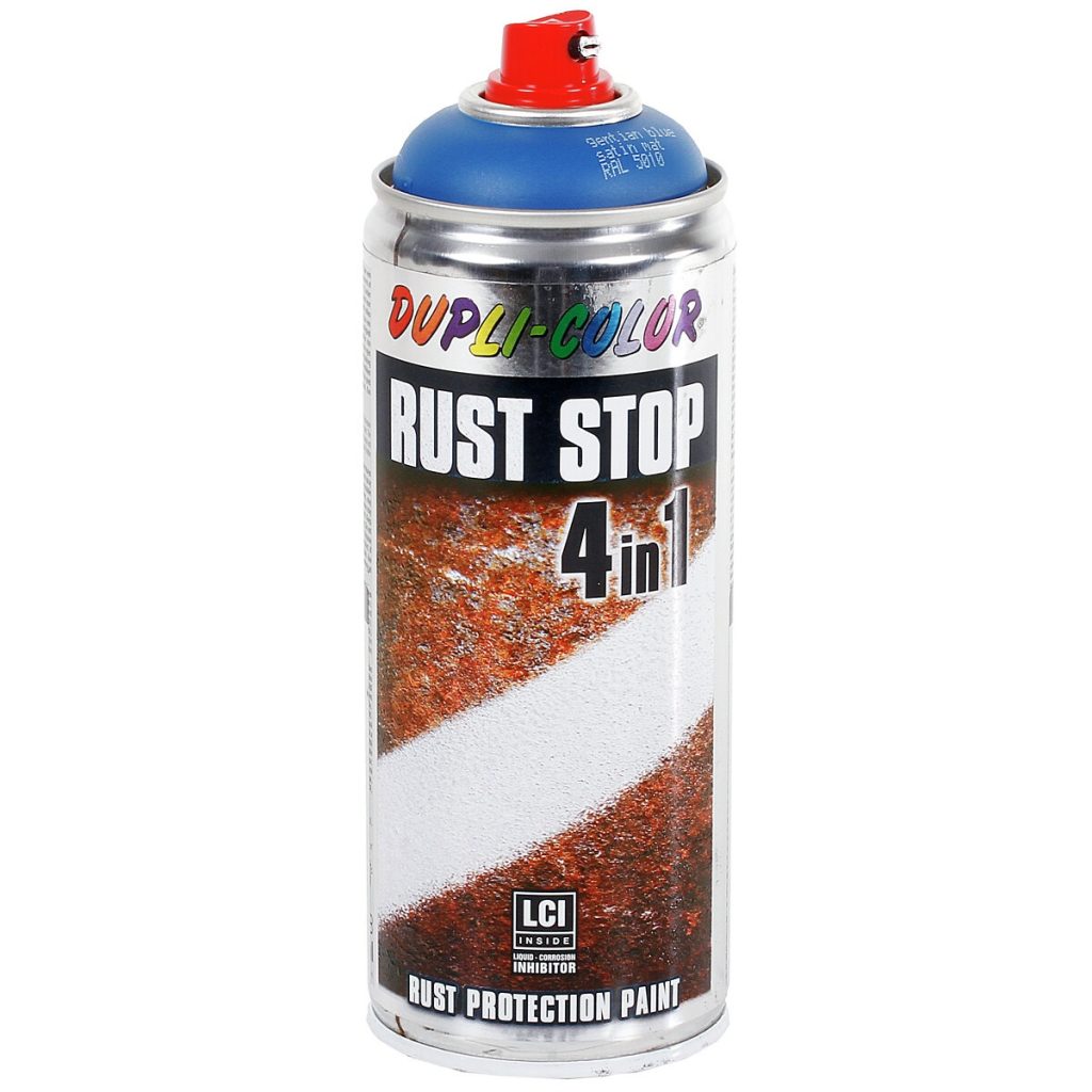 Krāsa rost p. zils ral5010 400ml 4in1