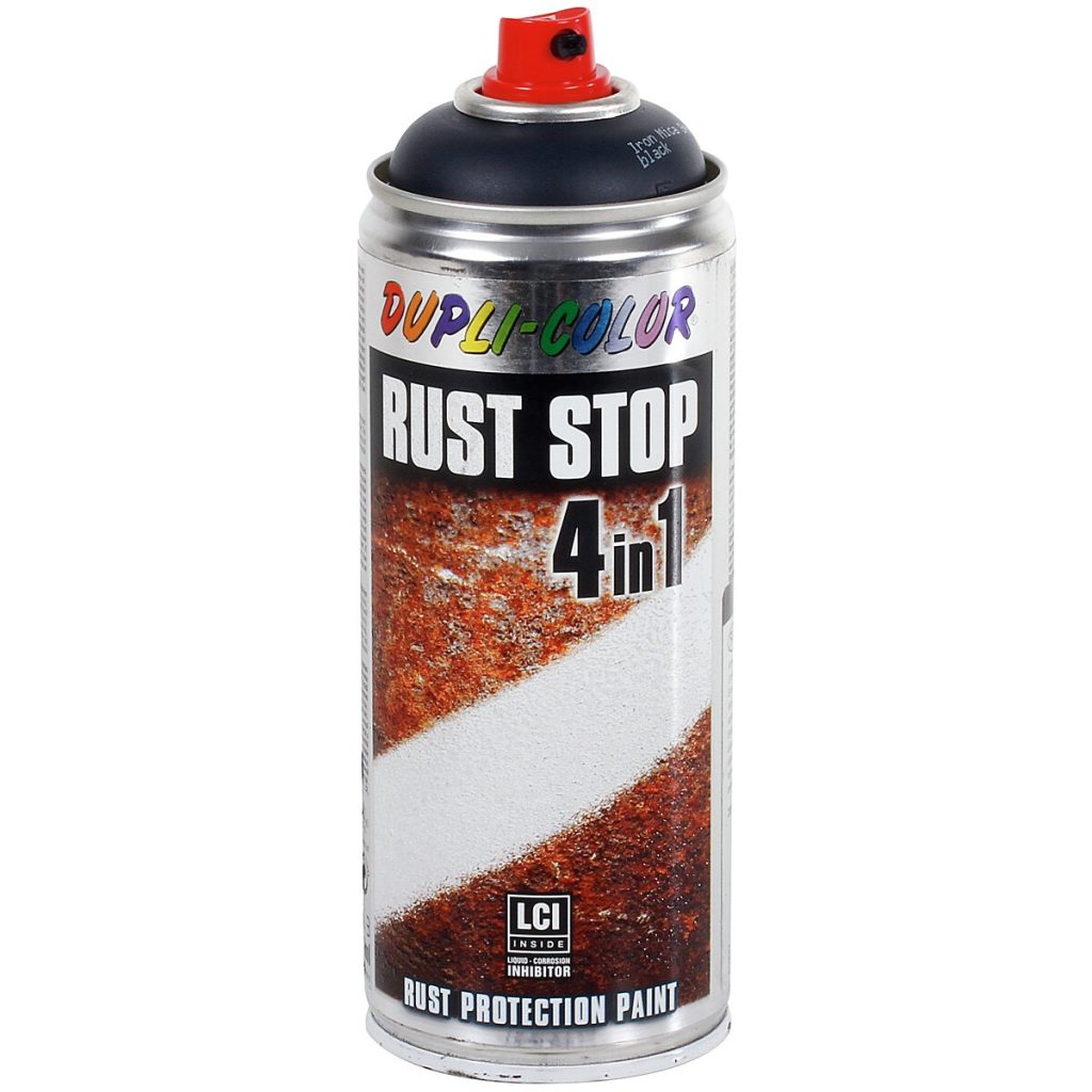 Krāsa rost p. melns 400ml 4in1