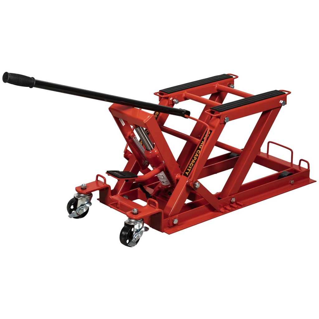 Motociklu pacēlājs 680 kg 140-410 mm