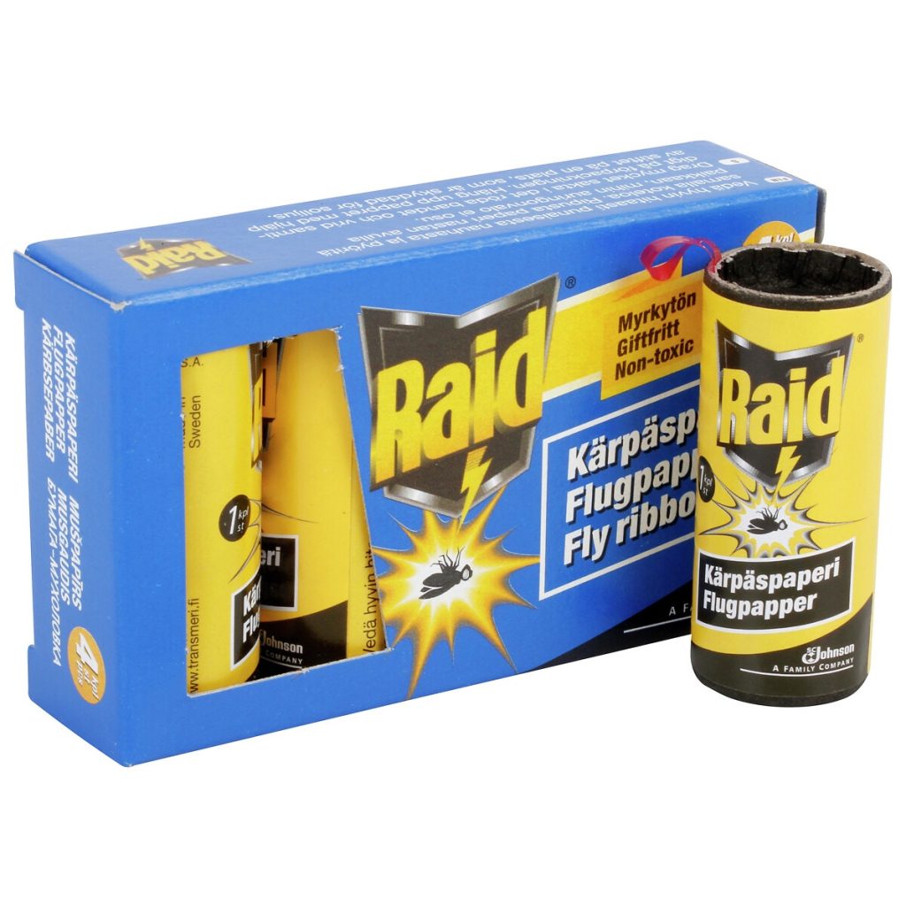 Raid mušpuķu lente, 4 gab.