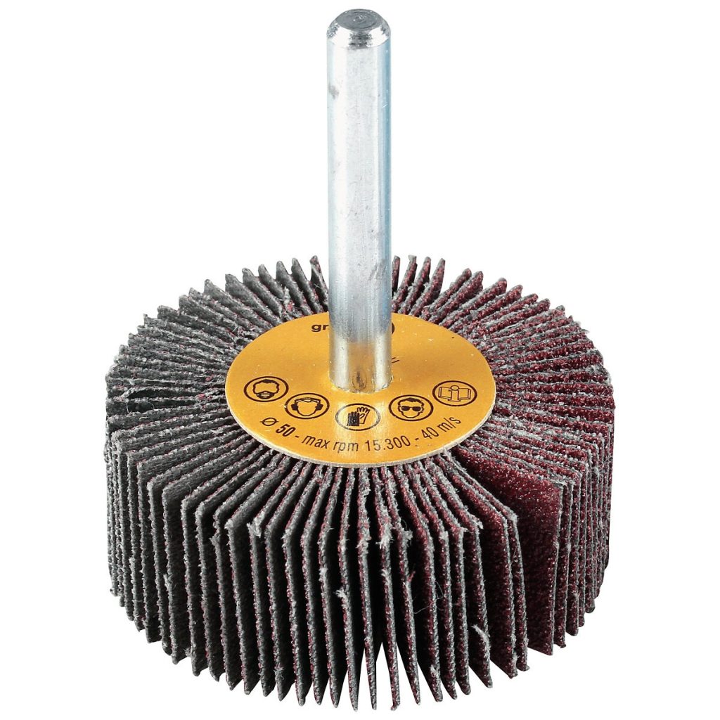 Atvāžamais ritenis 50x20x6 mm p80