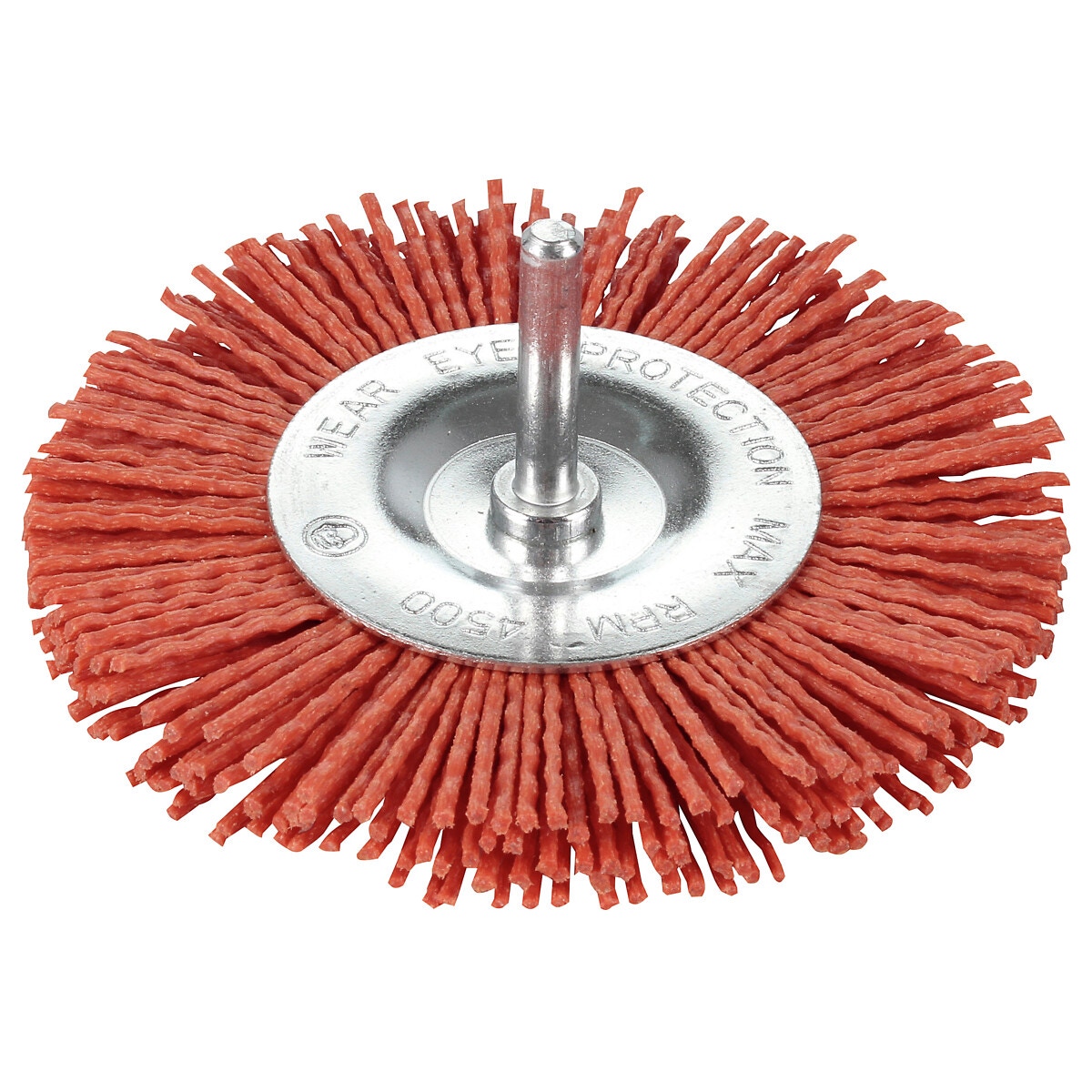 Riteņu birste neilona gr80 100mm 6mm