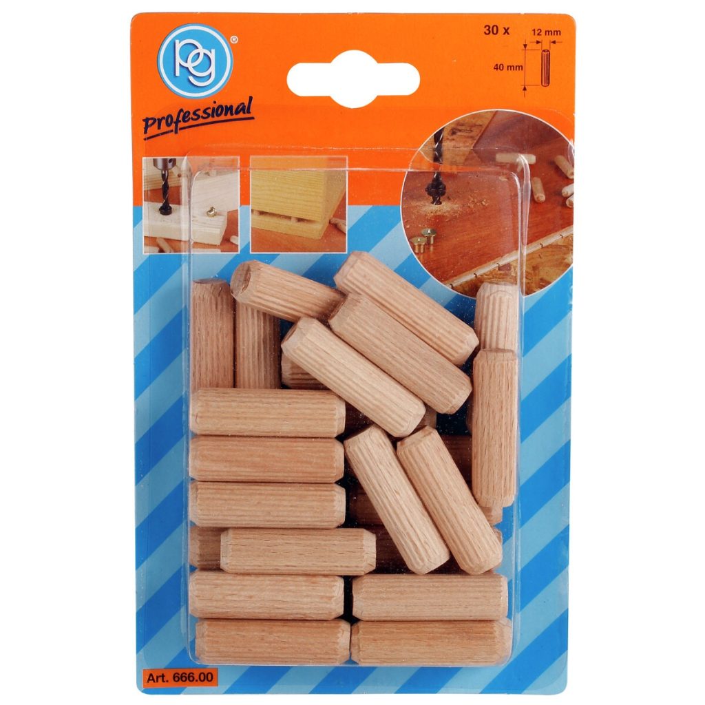 Dībeļi ar flīzēm 12x40mm 30gab.