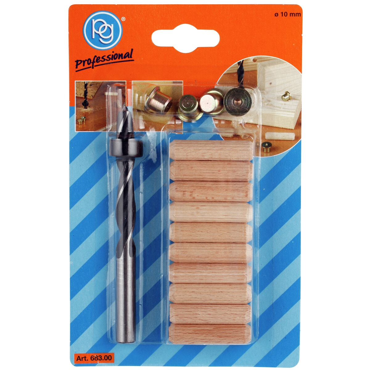 Dībeļu komplekts 10 mm