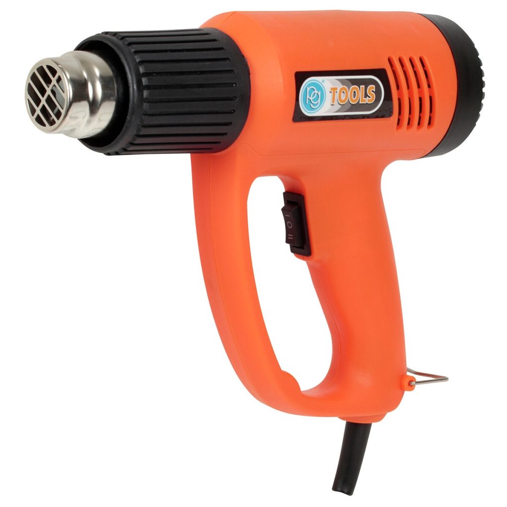 Karstā gaisa pistole 2000 W + piederumi