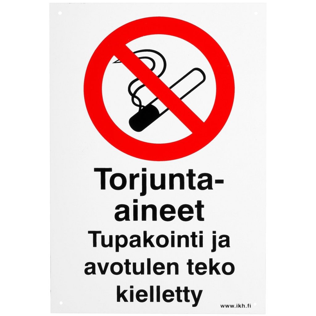 Zīme 200×300 torjunta-aineet