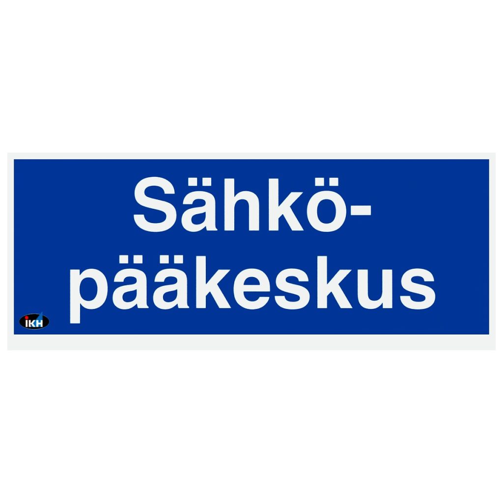 Zīme 200×80 sähköpääkeskus, plastmasa