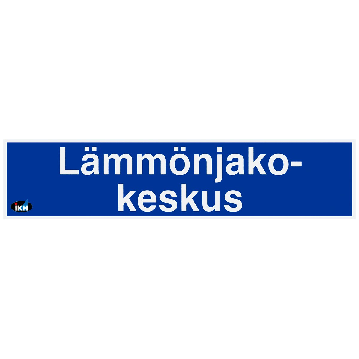 Zīme 200×50 lämmönjakokeskus, plastmasas