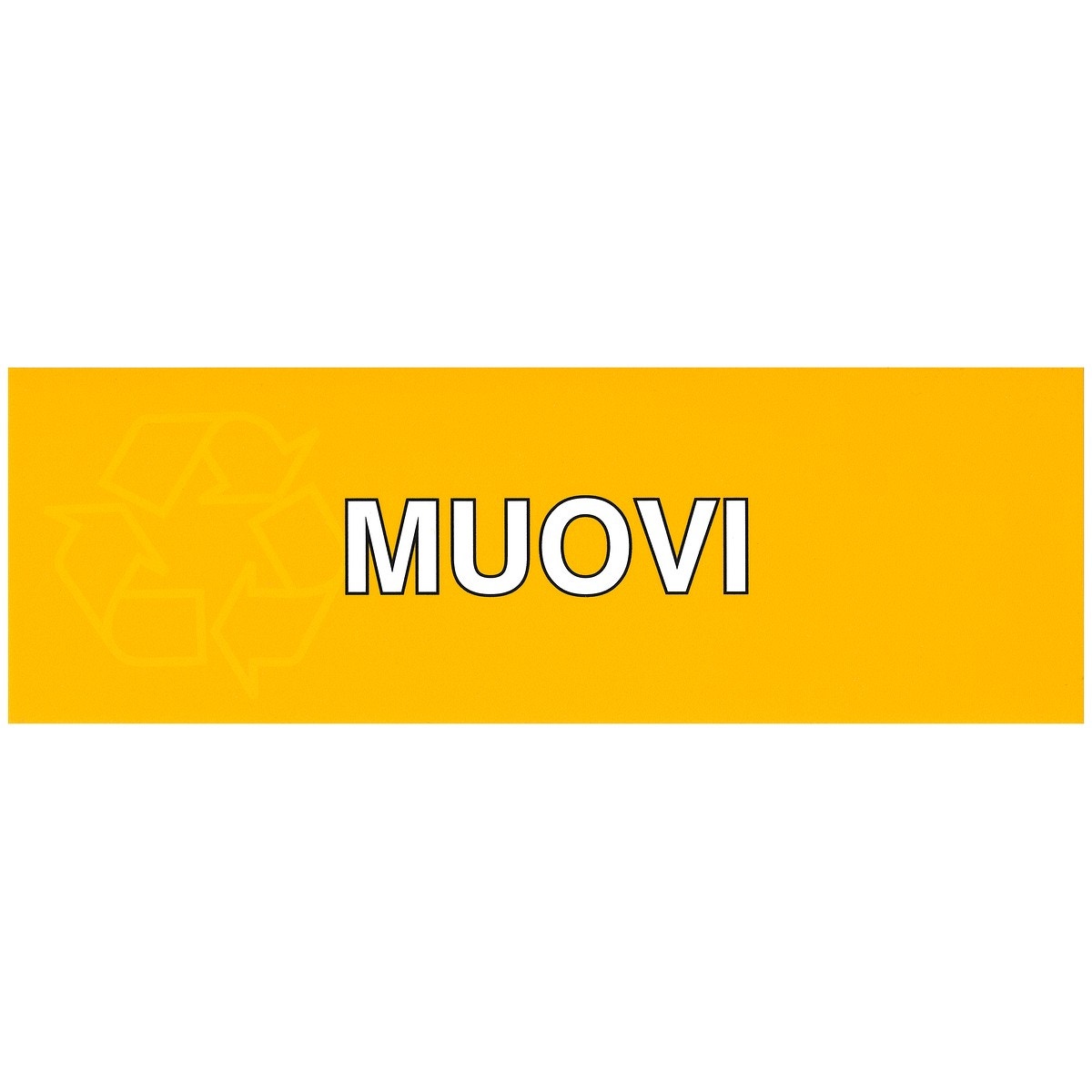 100×300 muovijäte pārklāta uzlīme
