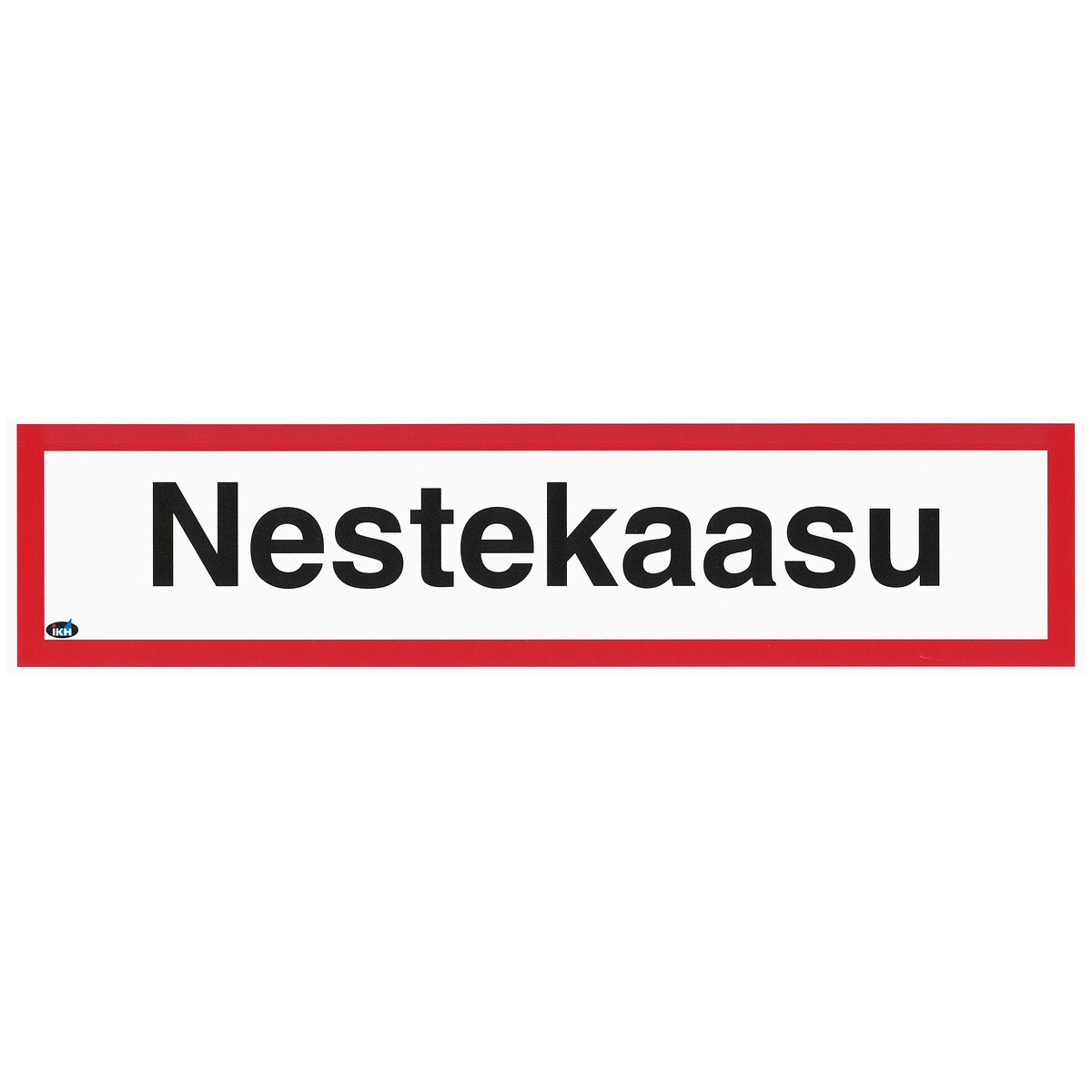 Zīme nestekaasu 400×100