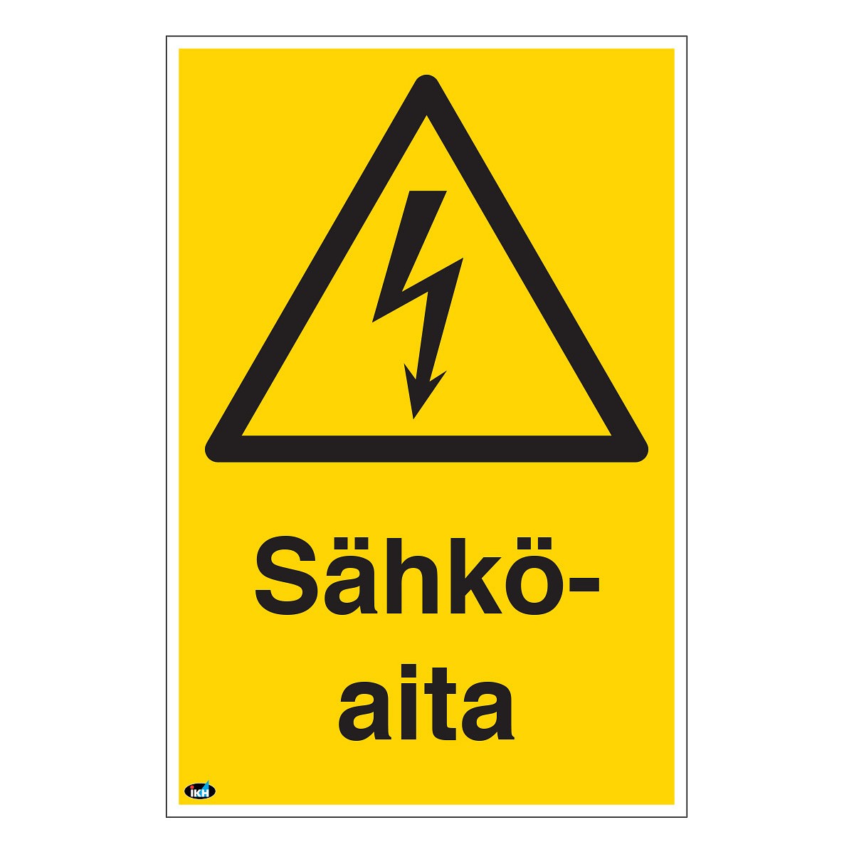 Zīmes sähköaita 200×300 plastmasas