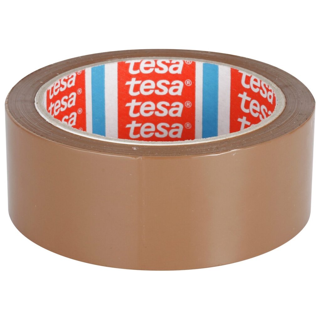 Iepakošanas lente 57166 pp brūna 66m/38mm