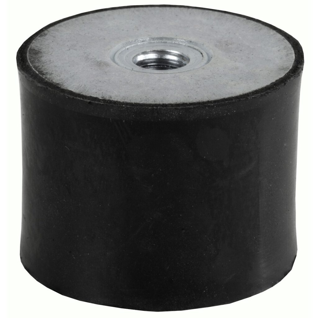 Cilindriskais pretvibrācijas stiprinājums 50x30xm10
