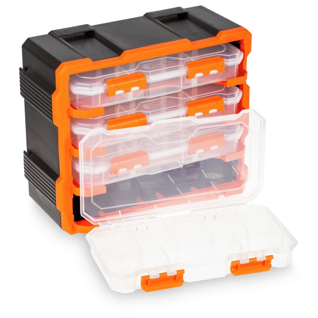 PLASTMASAS PLAUKTS AR 4 ORGANIZĒTĀJIEM