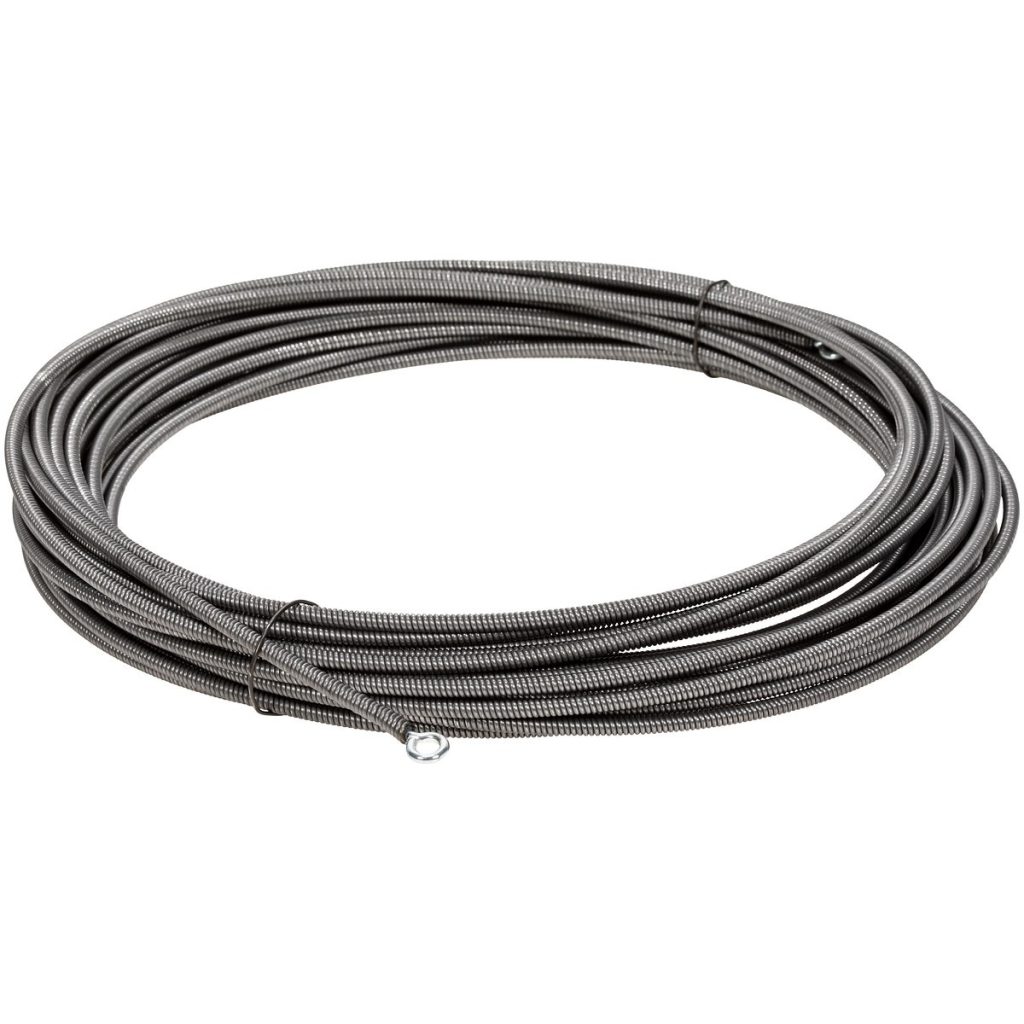 Spirālveida spriegošanas atsperu trosīte, pastiprināta, 4,3 mm × 20 m