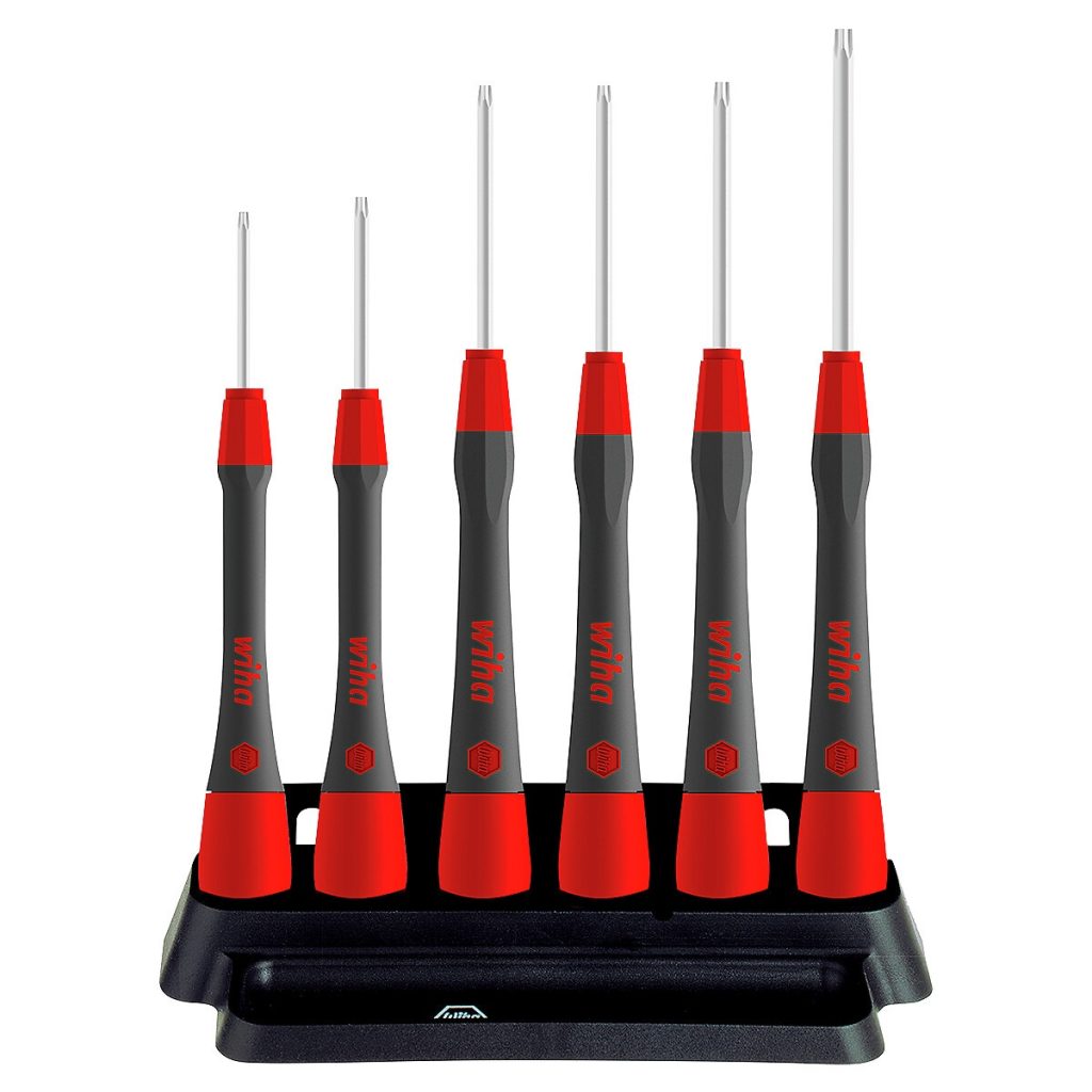 SMALKAS SKRŪVGRIEŽU KOMPLEKTS 6GAB TORX T4-T9