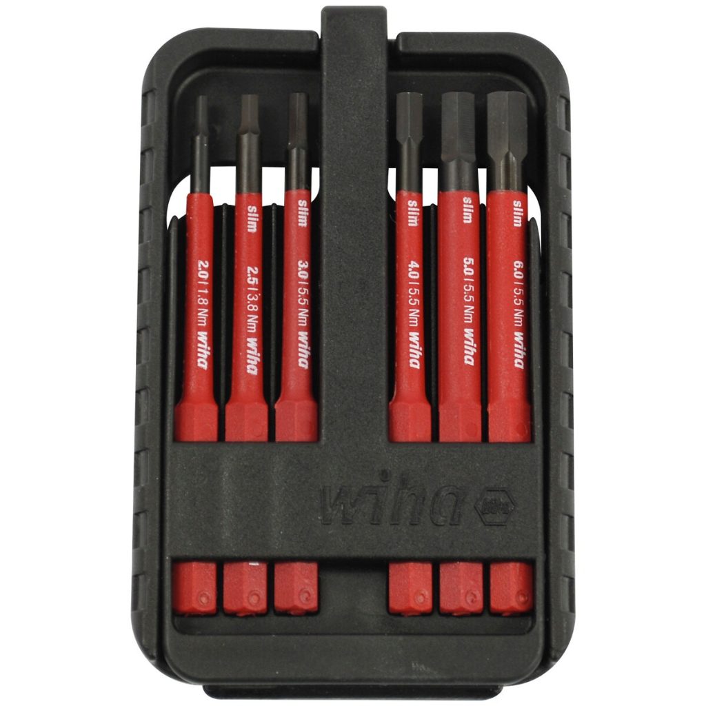UZGAĻU KOMPLEKTS SLIMBIT ELECTRIC 6GAB SEŠSTŪRA 2-6 MM