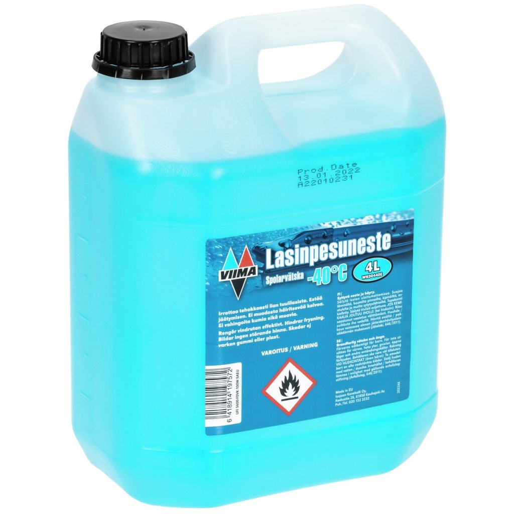 Vējstikla mazgātājs 4l -40c etanols