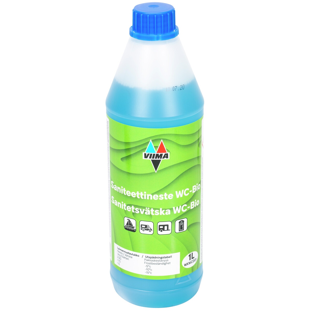 Sanitārie šķidrumi wc bio 1l