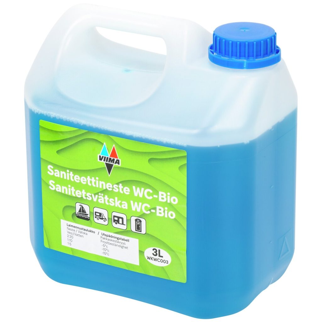 Sanitārais šķidrums wc bio 3l