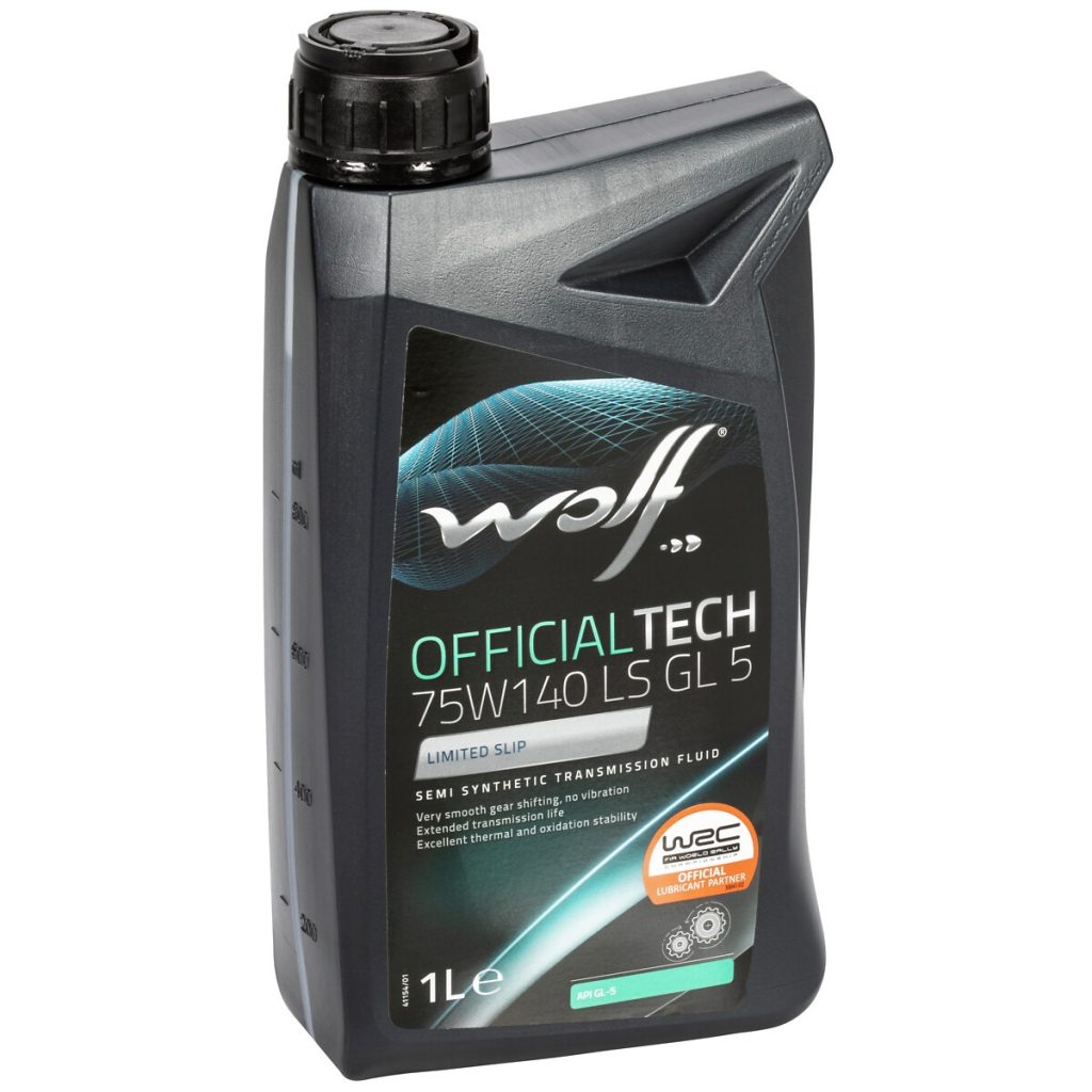 Wolf officialtech 75w-140 ls gl-5 1l