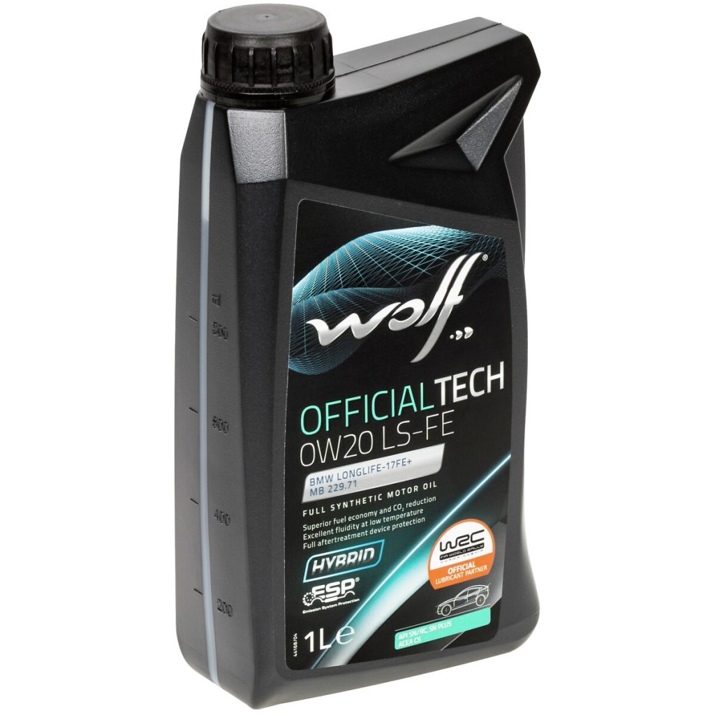 Wolf officialtech 0w-20 ls-fe 1l