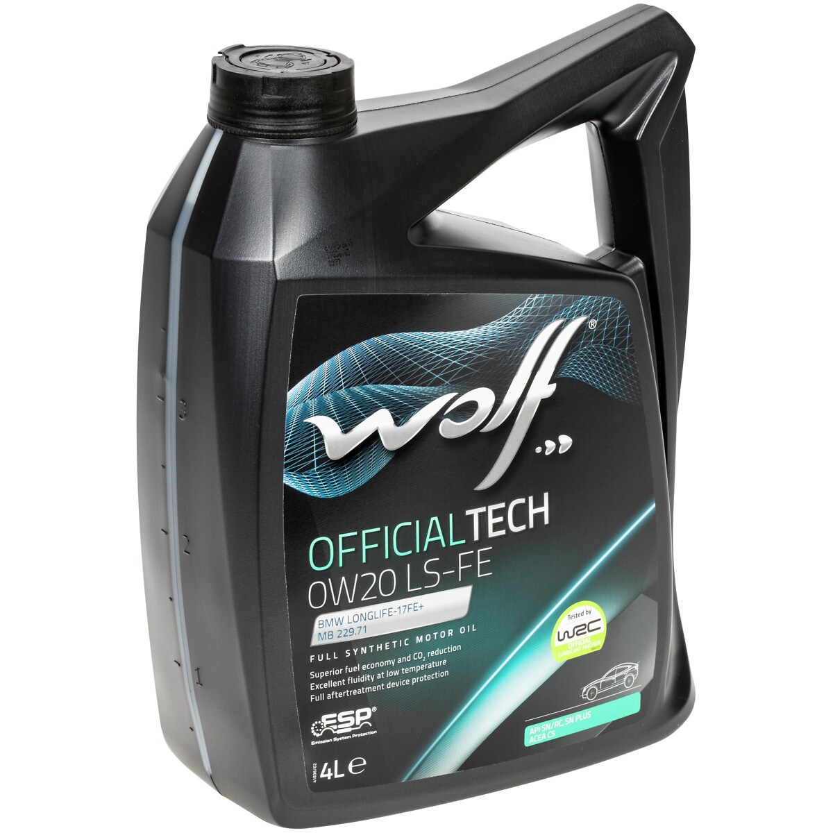 Wolf officialtech 0w-20 ls-fe 4l