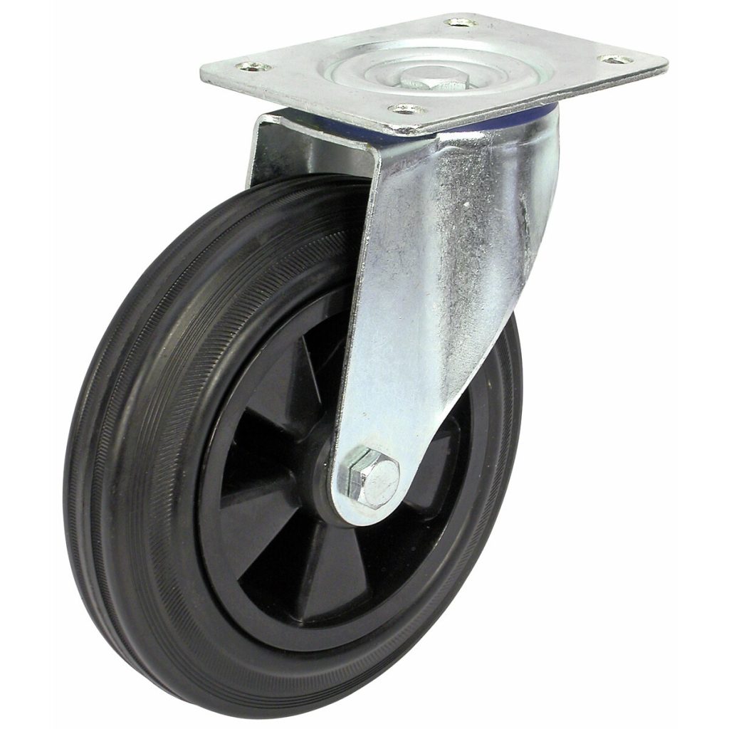 PAGRIEŽAMS CEĻA RITENIS 125MM MELNS