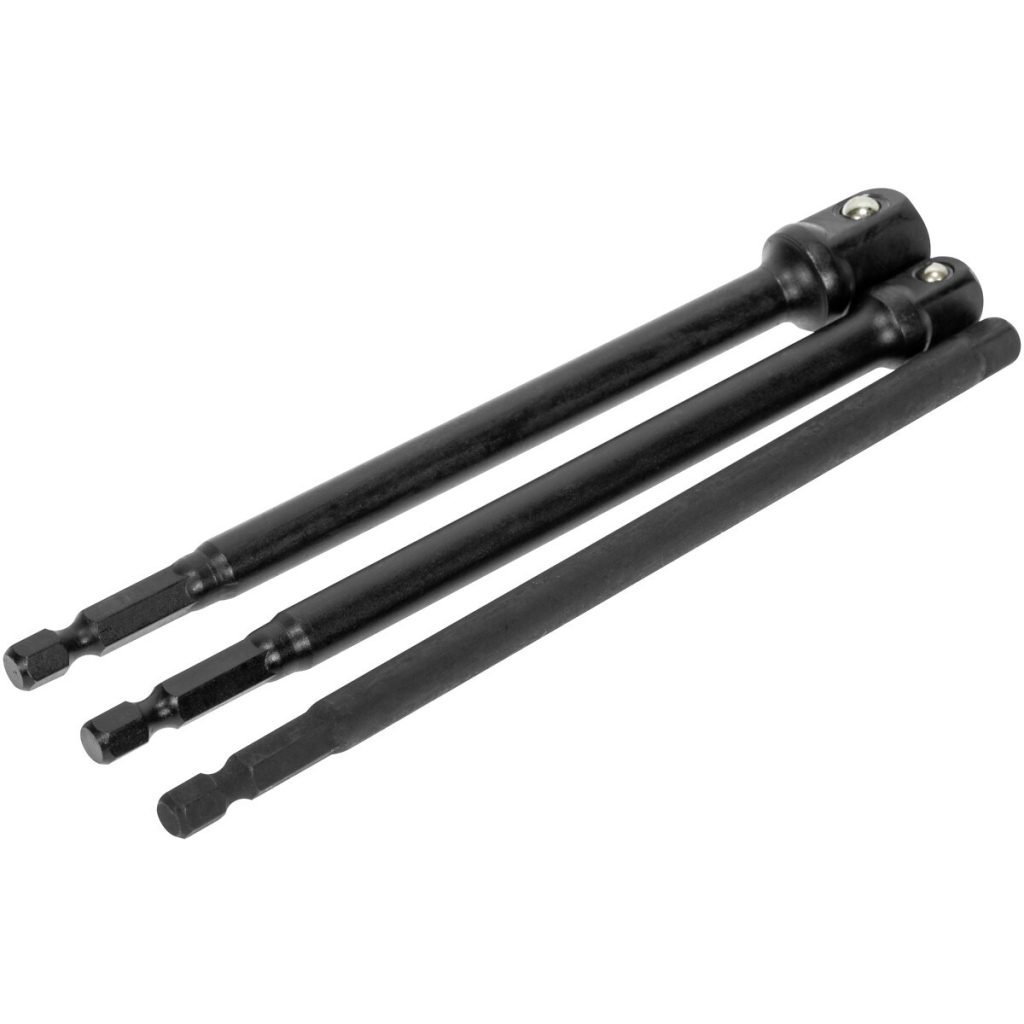 1/4" LIGZDU ADAPTERU KOMPLEKTS 3 GAB. 150 MM