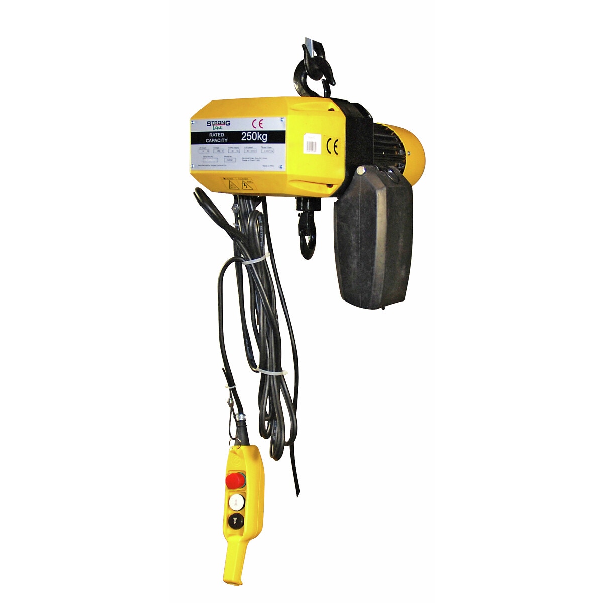 ĶĒDES PACĒLĀJS 250KG ELEKTRISKAIS