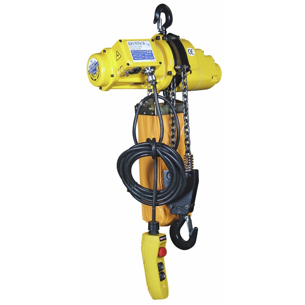 Ķēdes pacēlājs 1000kg 6m 220/240v 1400w