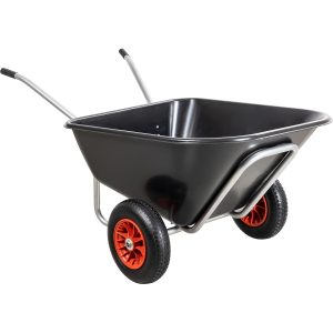 Dārza ķerra 160l ar 2 riteņiem